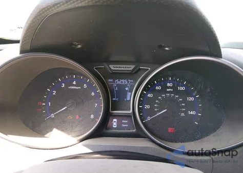 2014 Hyundai Veloster Turbo W/Blue z USA, uszkodzony, nr VIN KMHTC6AE5EU197907